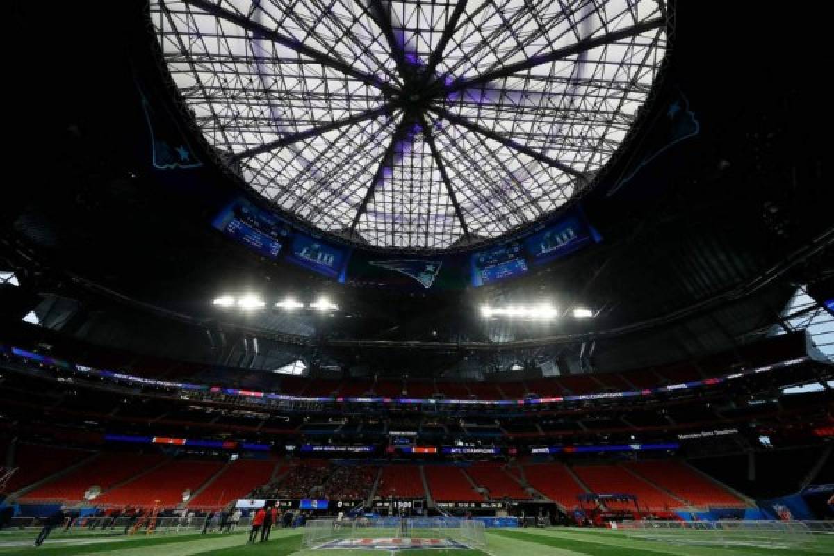 El ambientazo en Atlanta previo al choque entre Patriots y Rams en el Super Bowl LIII