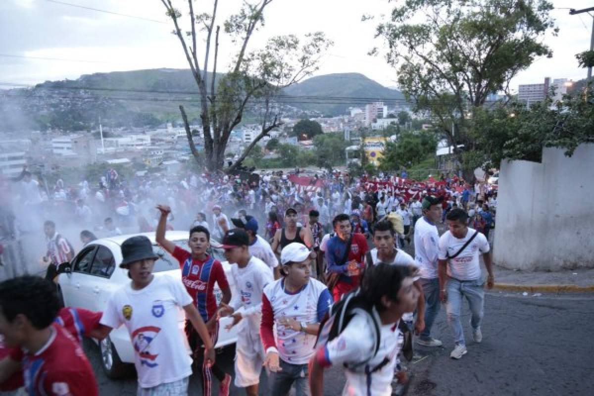 Lo que no viste en la televisión del clásico entre Olimpia y Motagua