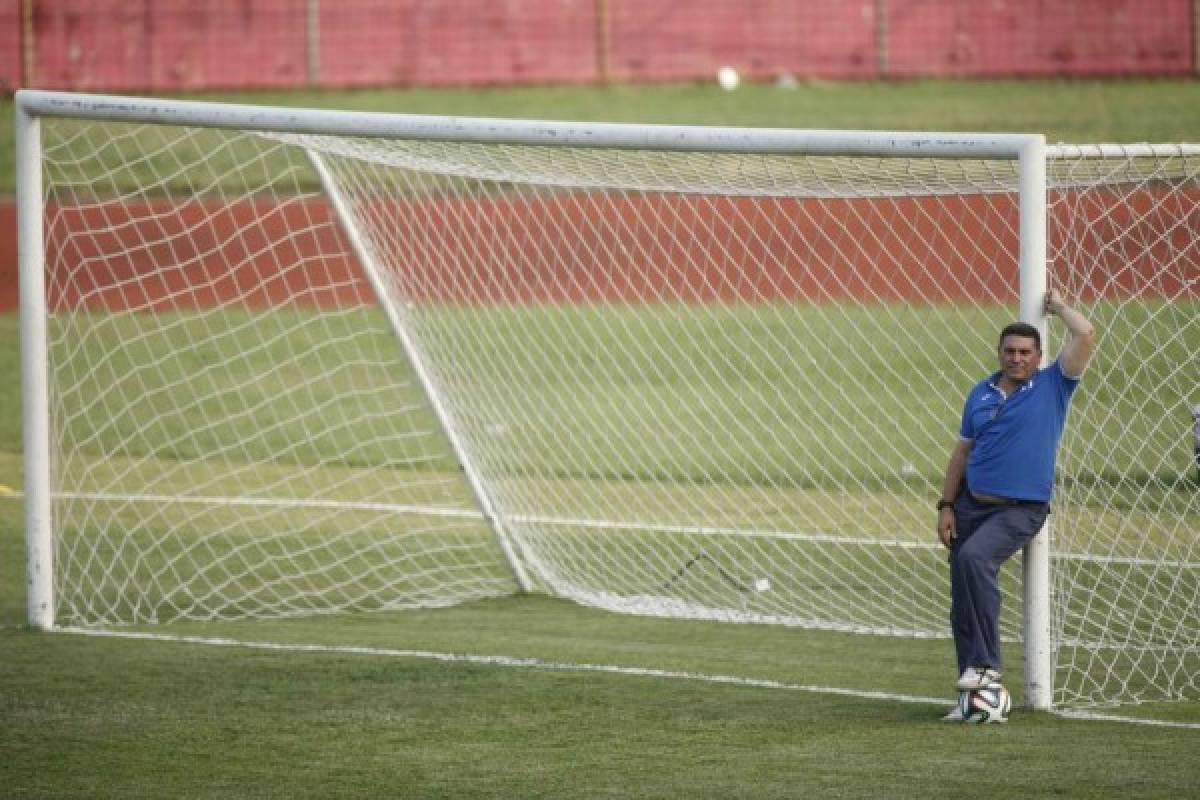 Fotos: Luis Suárez vuelve al estadio Olímpico, un lugar donde vivió grandes momentos con Honduras