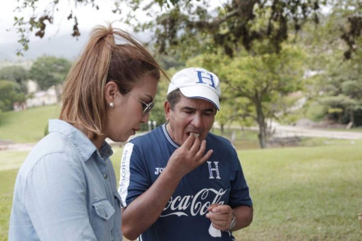 Las mejores fotos de Jorge Luis Pinto en un año con Honduras  