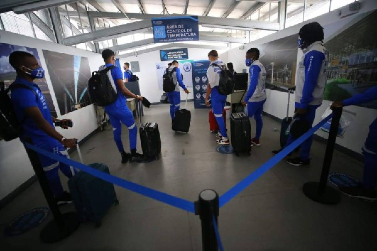 Bajas por Covid y varicela: Así viajó la Sub-23 de Honduras para los amistosos ante Costa Rica