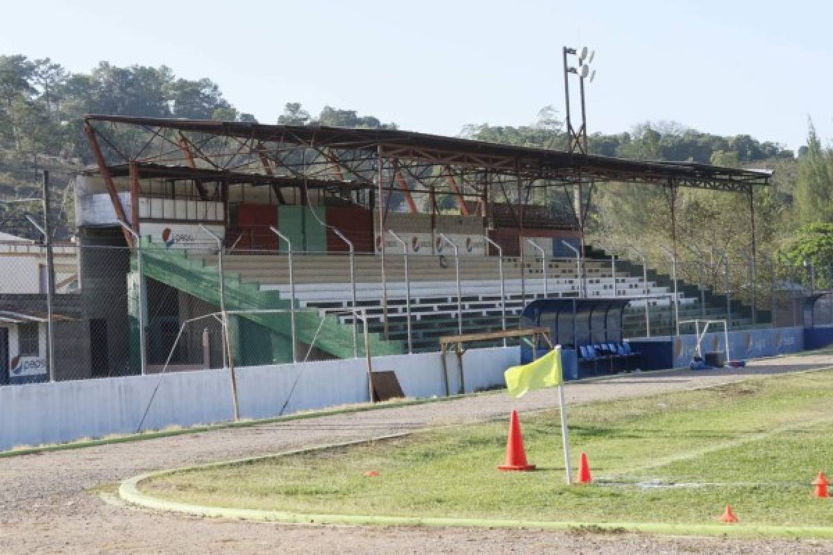 Así de humildes y bonitas son las canchas de la Liga de Ascenso de Honduras