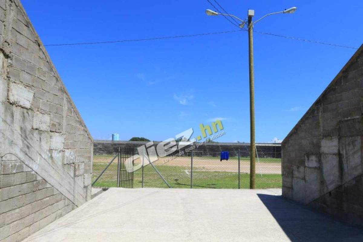 FOTOS: El triste abandono del que pudo ser el estadio más bonito de Honduras