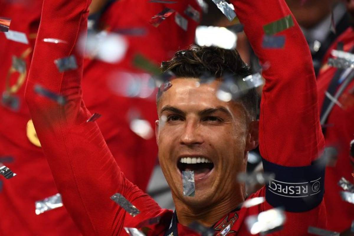 NO SE VIO EN TV: El polémico festejo, la tristeza de Van Dijk y el consejo de Cristiano   