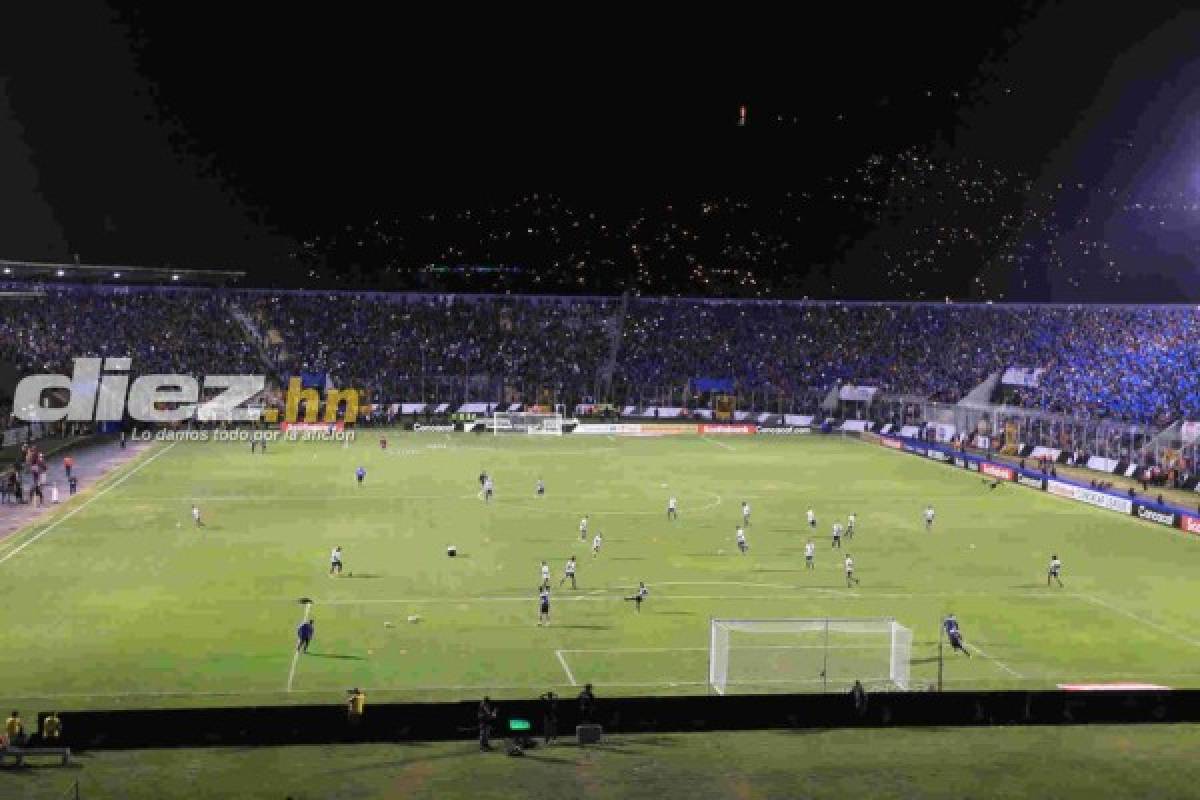 Espectacular lució el Nacional para la final entre Motagua y Saprissa en Liga Concacaf