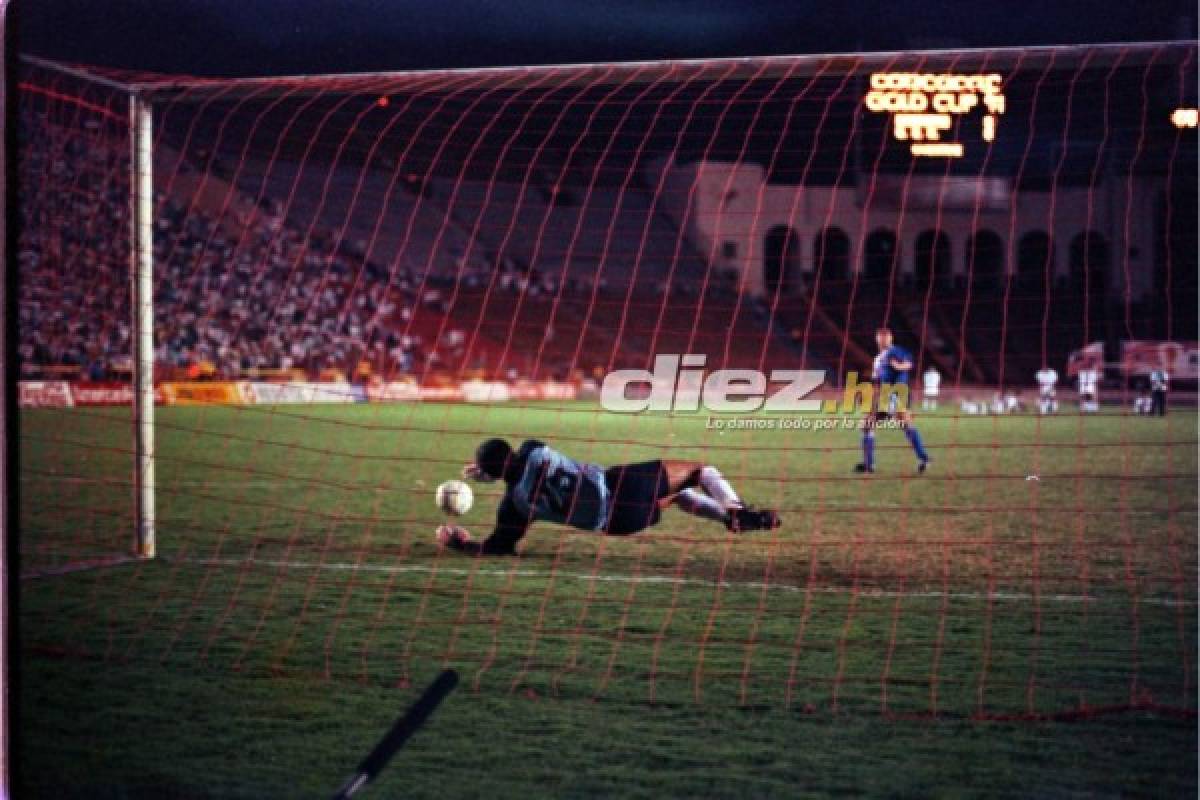 20 fotos inéditas de Honduras en la primera edición de la Copa Oro en 1991