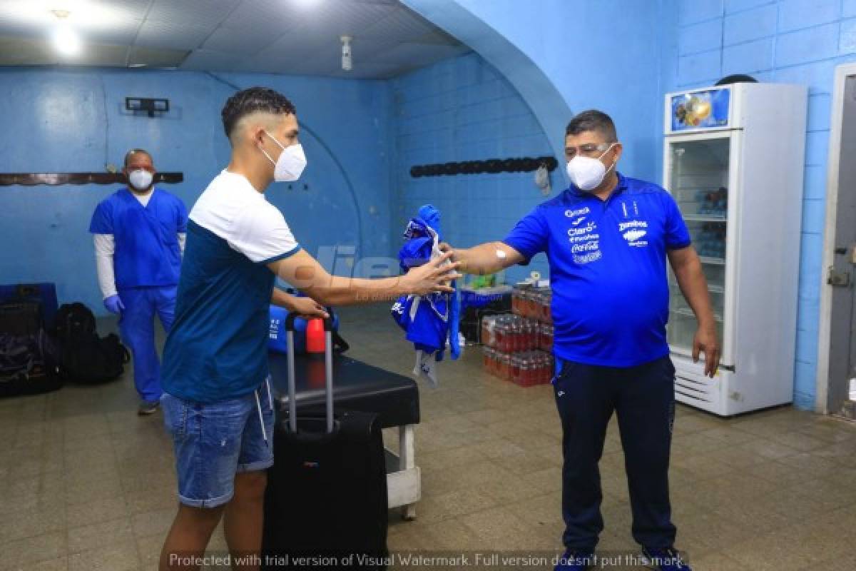 Bajo estrictas medidas de bioseguridad, Selección Sub-20 de Honduras vuelve a los entrenos