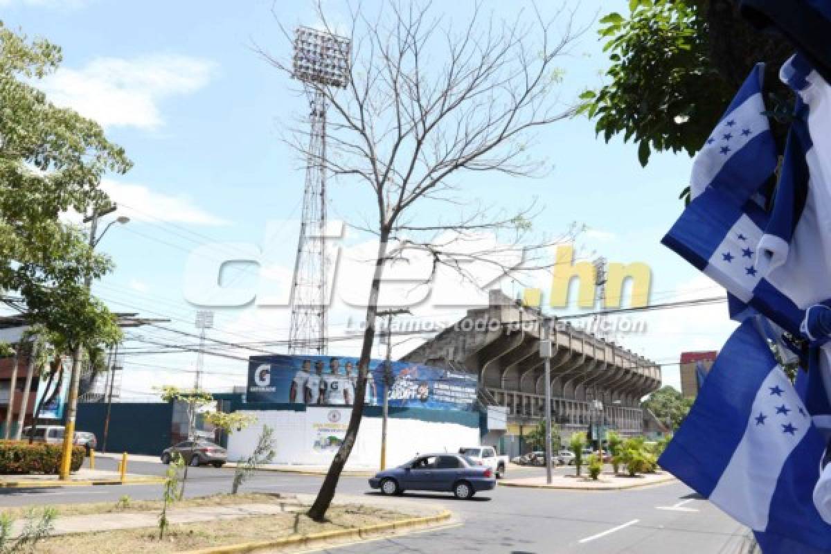 Así le han cambiado la cara al estadio Morazán a cinco días de enfrentar a Costa Rica