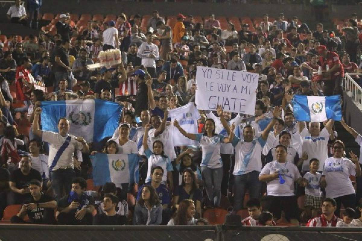 Las imágenes que dejó el amistoso Paraguay-Guatemala en Asunción