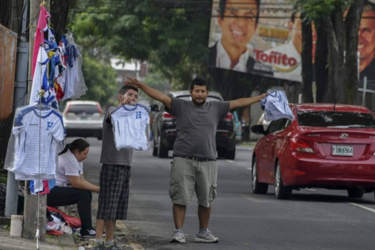 El reportaje gráfico de agencia internacional sobre San Pedro Sula previo a enfrentar a Australia