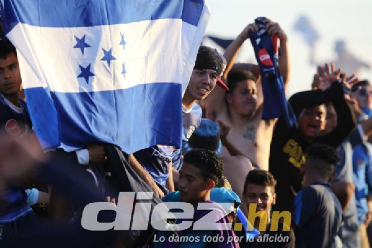 ¡JÚBILO! Los motagüenses se tomaron Puerto Cortés celebrando la copa 14