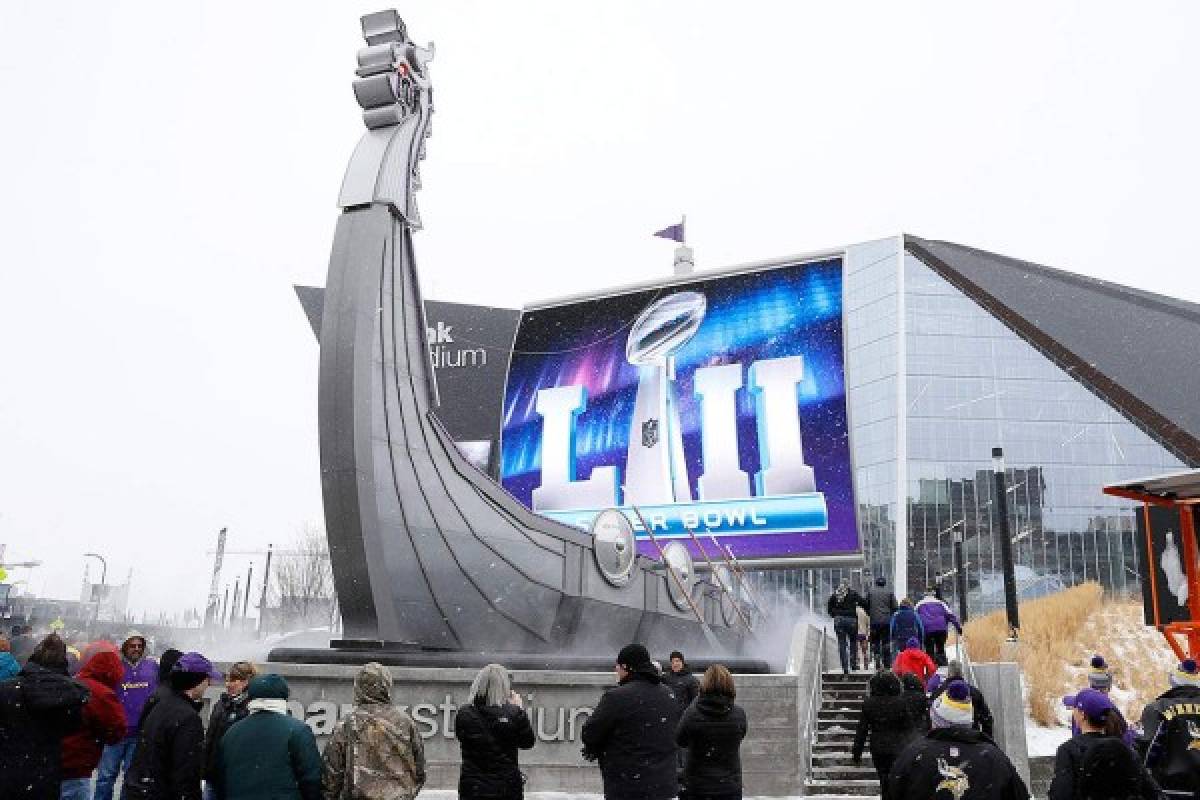 El espectacular estadio US Bank donde se jugará el Super Bowl LII