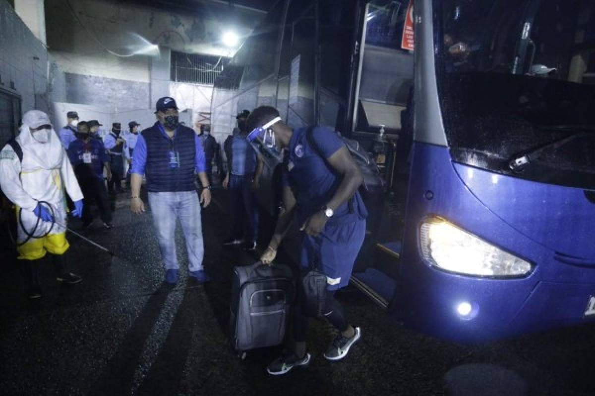 ¡Selfies y festejo! Las fotos de la dramática clasificación del Motagua a octavos de Liga Concacacaf