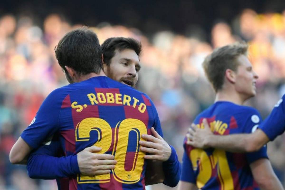 Messi y Barcelona con gesto para Dembélé, el nuevo estilo de Setién; Griezmann dedica gol