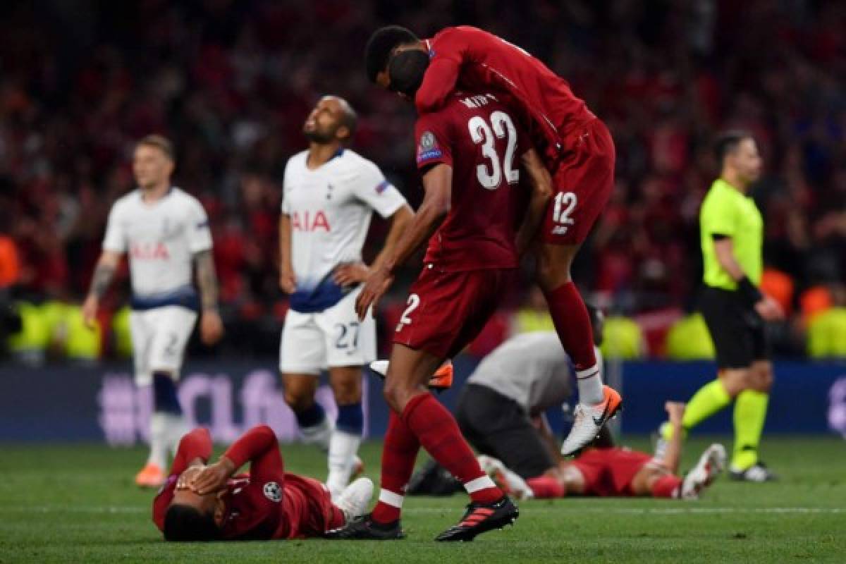 Lo que no se vio en TV: El llanto del Tottenham, la sexy rubia y el increíble festejo del Liverpool