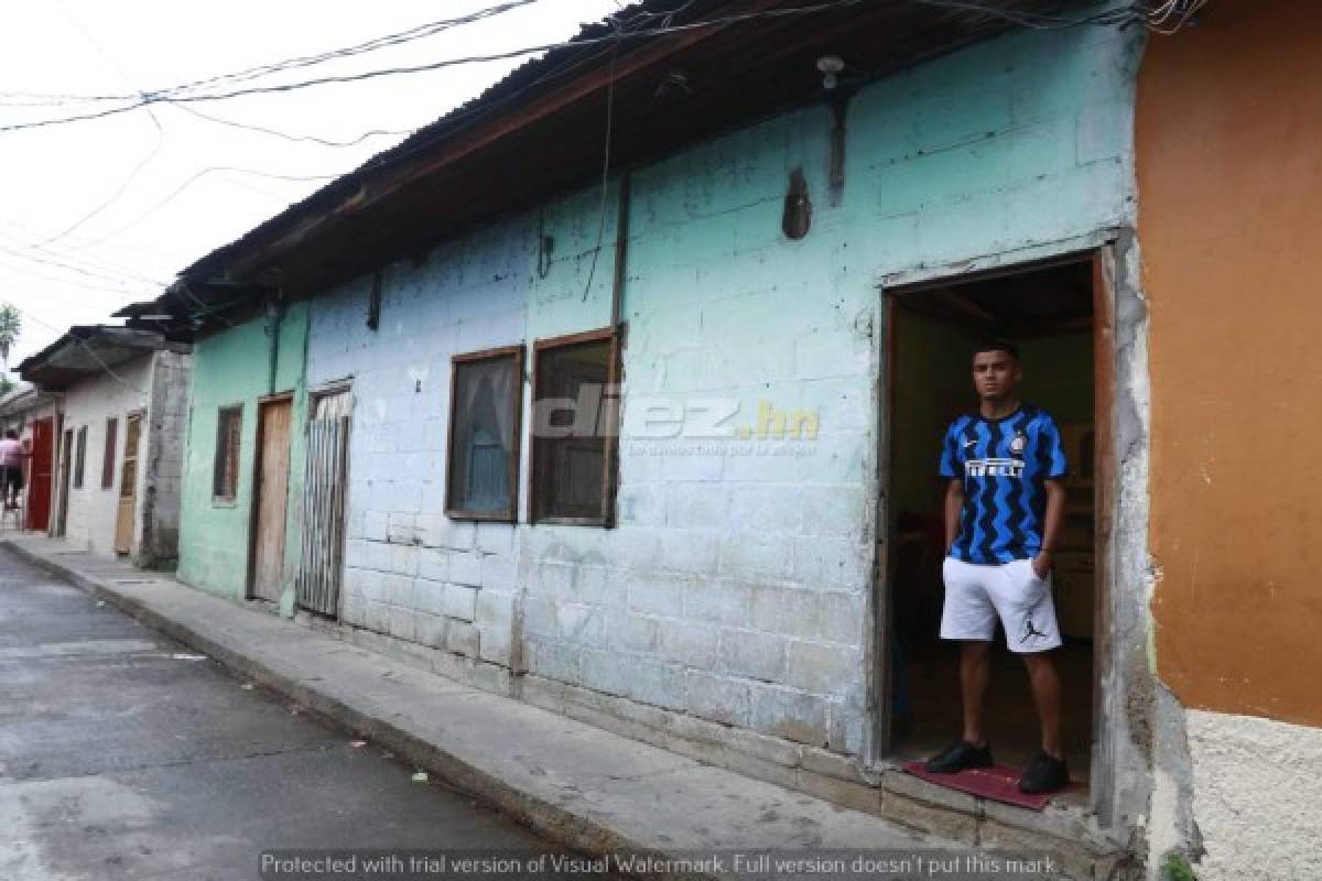 Fotos: así creció el futbolista de Marathón Isaac Castillo en su barrio Cabañas; su vida familiar en su humilde hogar