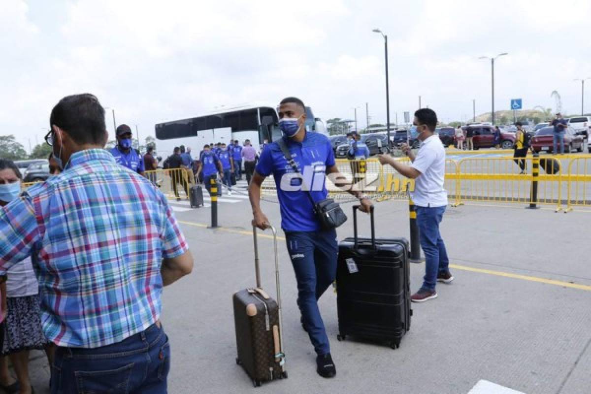 ¡Con mucha ilusión! Así partió la Selección de Honduras a Denver para enfrentar a EUA en el Final Four