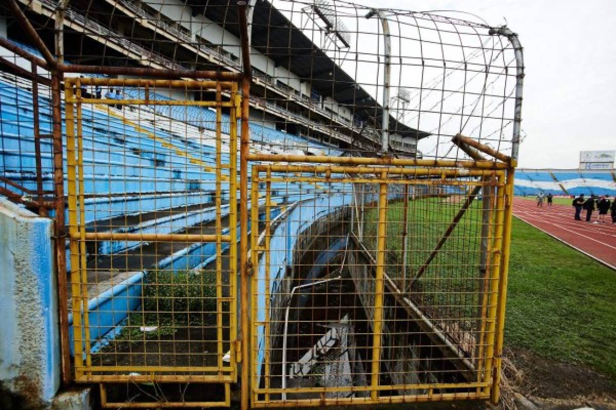 Portland Timbers exhibe la peor cara de un descuidado estadio Olímpico en 11 fotos