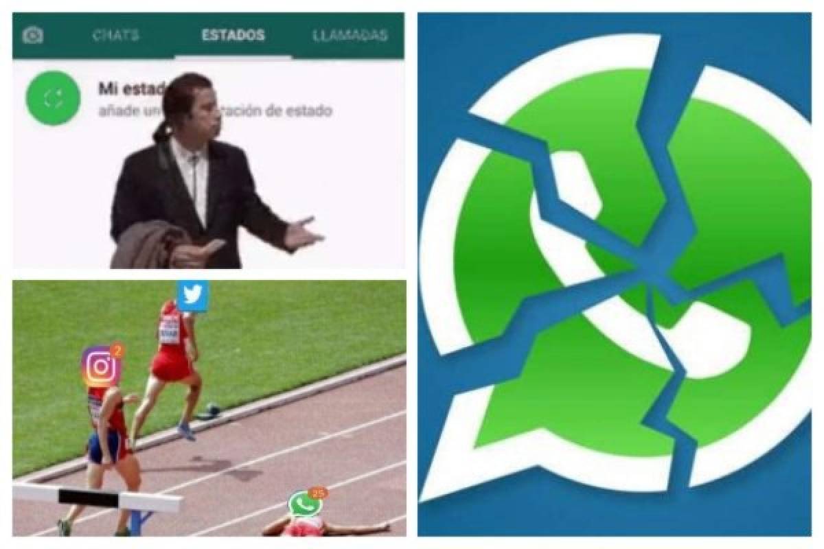 MEMES: Las brutales burlas tras la caída mundial que sufrió Whatsapp