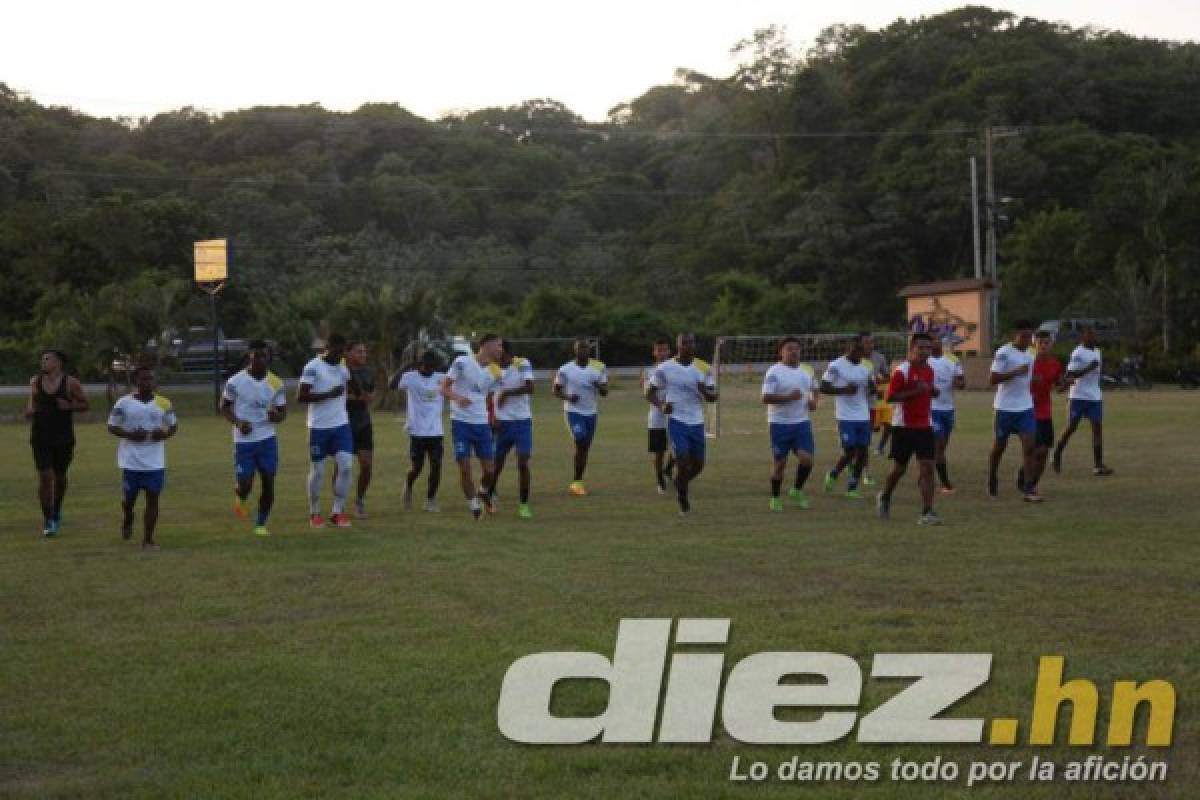 FOTOS: Así se prepara el Galaxy FC en Roatán, rival del Olimpia en la Copa Presidente