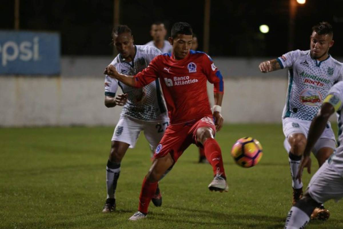 Axel Gomez jugador de Olimpia en entreno de Olimpia en amarateca torneo apertura 2018.