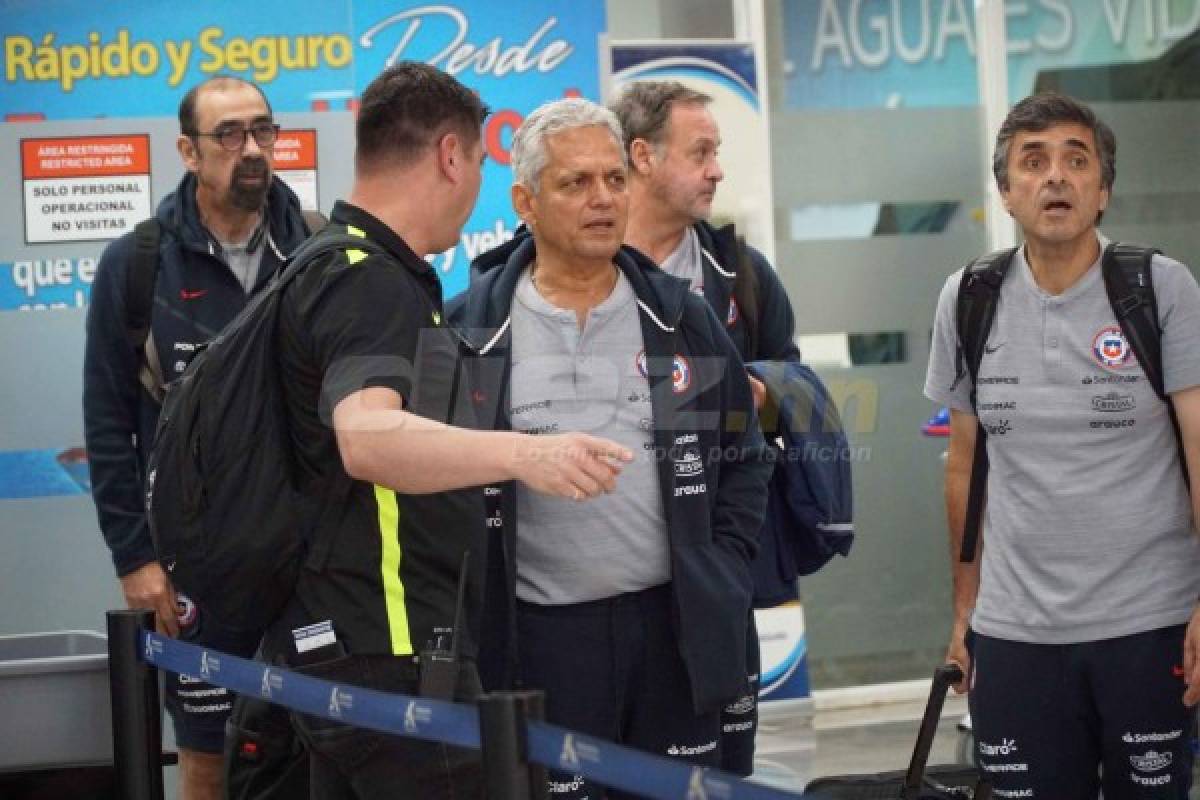 La Selección de Chile llega a Honduras y recibe gran resguardo policial