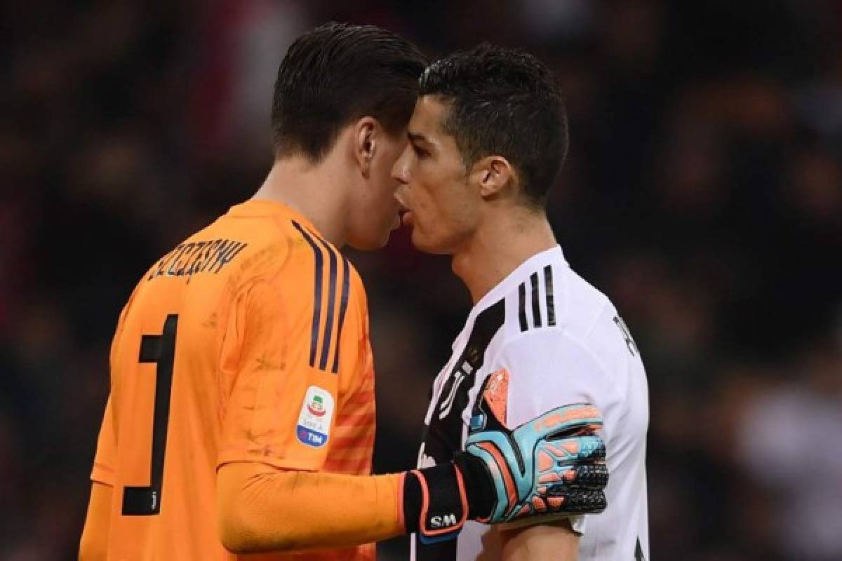 FOTOS: Higuaín se descontrola y se enfada con Cristiano Ronaldo