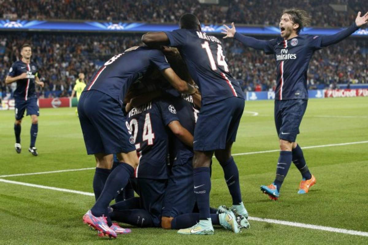 PSG derrotó 3-2 al Barcelona en París, sin Zlatan Ibrahimovic