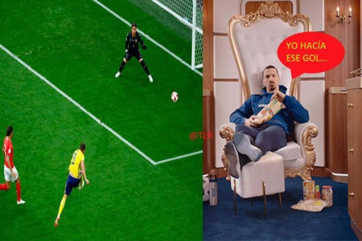 MEMES: Ibrahimovic y Suecia son protagonistas tras la eliminación de Suiza en Rusia 2018