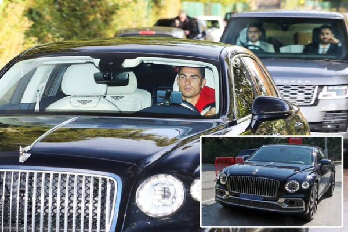 Con seguridad privada y revelan el precio: Así es el auto súper exclusivo de Cristiano Ronaldo en Mánchester