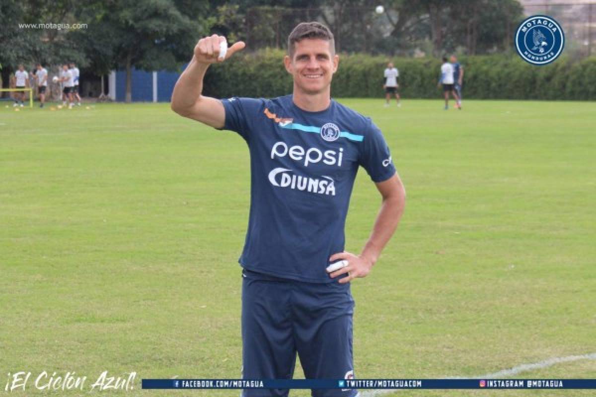 Ya con los refuerzos: Así fue el primer entrenamiento de Motagua de cara al Clausura 2021