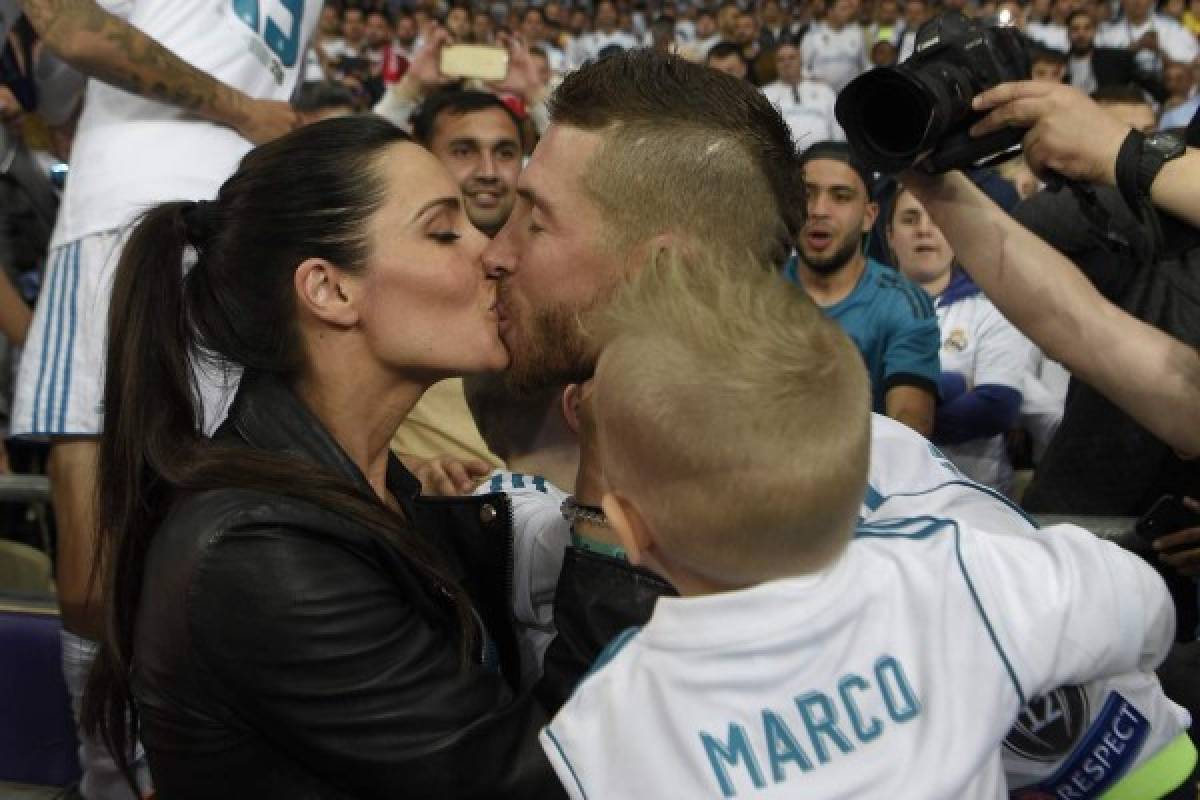 FOTOS: Así celebraron las esposas e hijos de los jugadores del Real Madrid el título de Champions