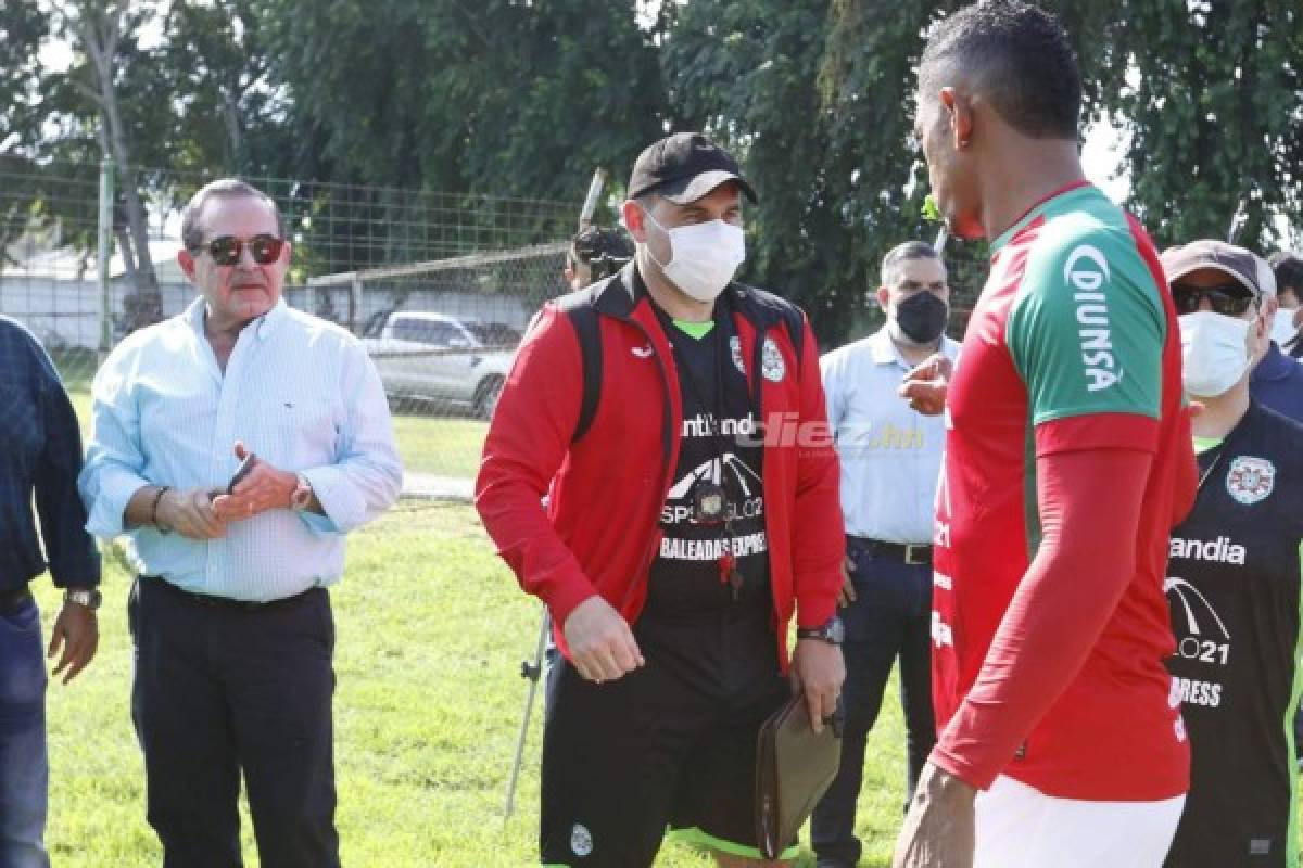 Marathón echa a andar su proyecto de título con el uruguayo 'Tato' García; así fue la bienvenida