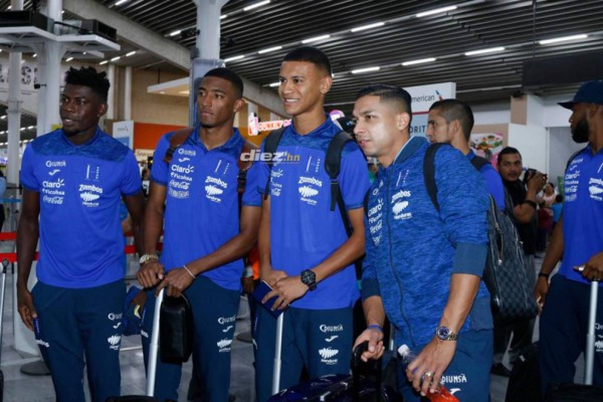La Selección de Honduras viaja a Martinica con el objetivo de traerse una victoria