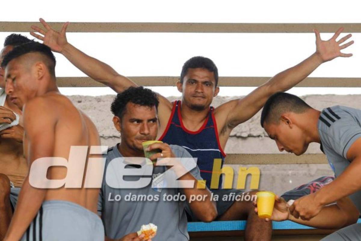 FOTOS: Despúes del 1-4, así son los entrenamientos del Honduras Progreso