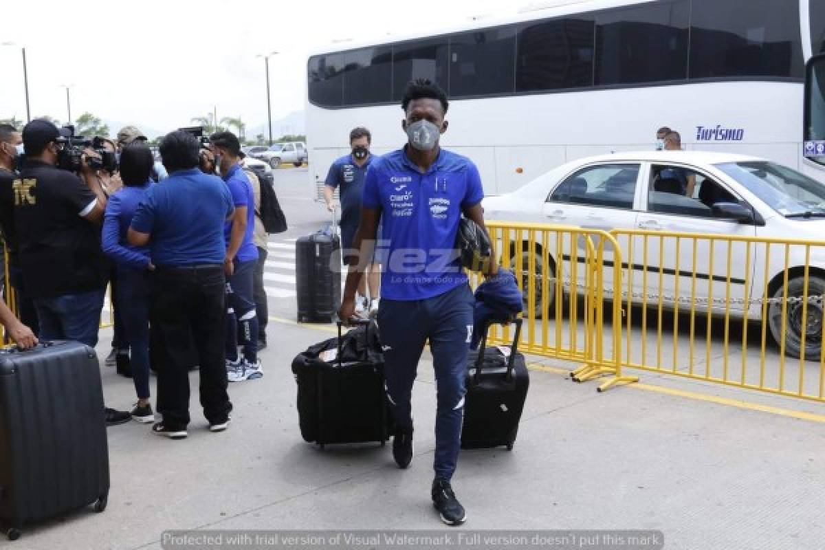 ¡Por el oro! La Selección de Honduras puso rumbo a EUA sin lesionados y con mentalidad ganadora