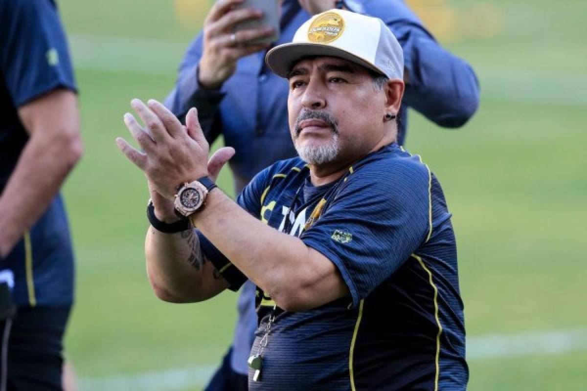 Las peticiones excéntricas de Maradona entrenador de Dorados de México