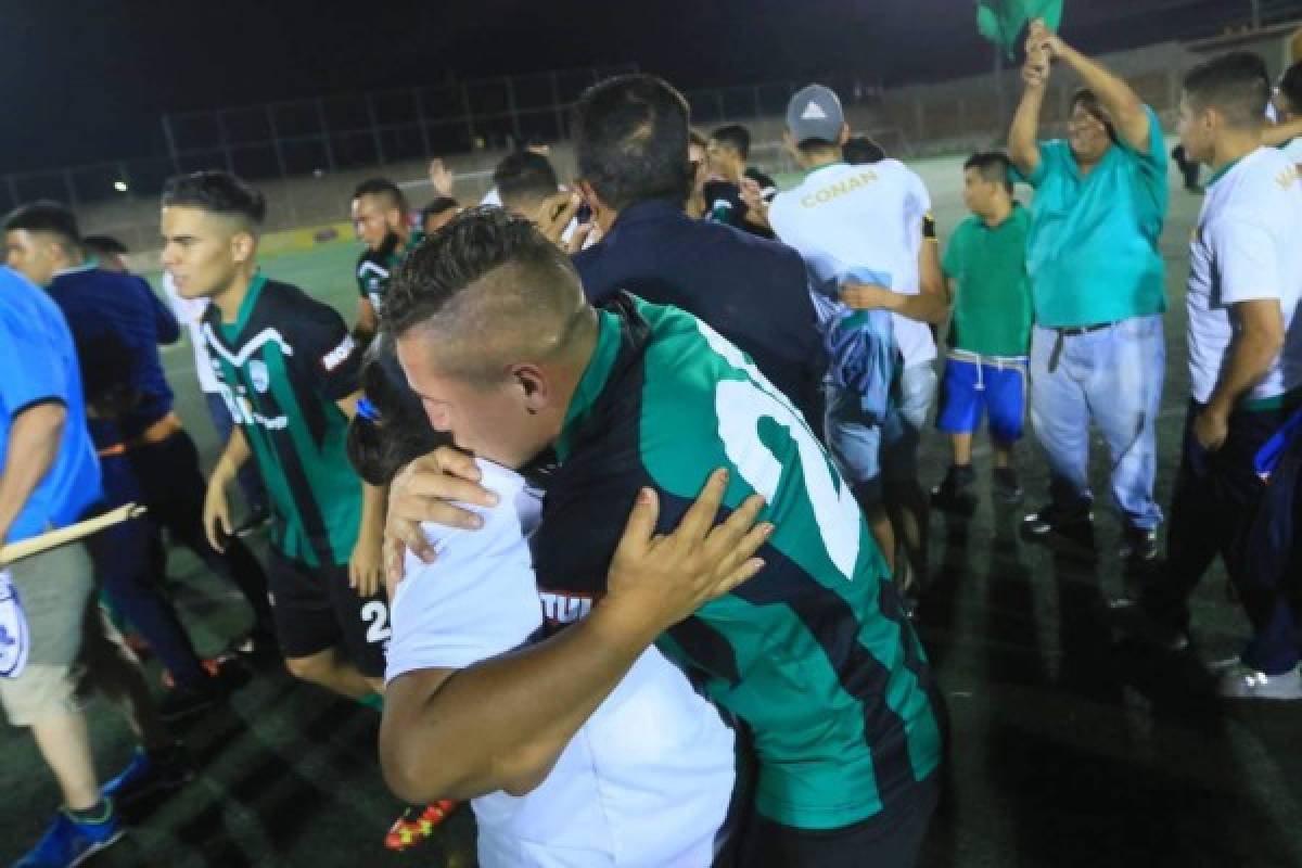 EN FOTOS: Así celebró Infop el ascenso a Liga Nacional de Honduras