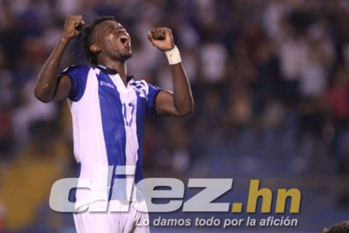 Alegría y llanto, así celebraron jugadores de Honduras el pase al repechaje