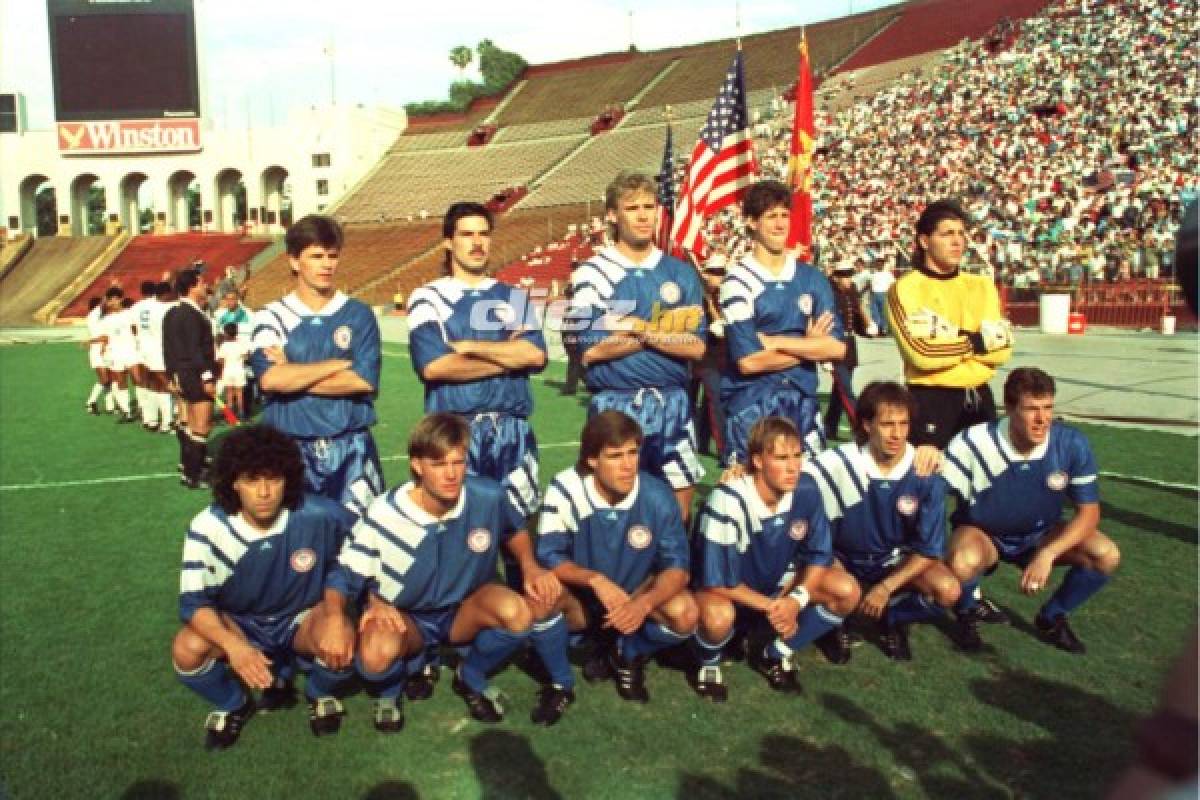 Se cumplen 29 años de la final de Copa Oro que disputó Honduras contra Estados Unidos