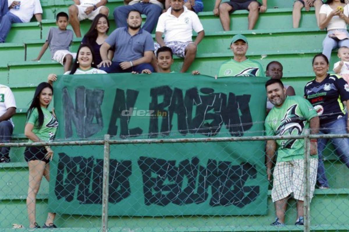 Fotos: Belleza, Golazo de Jeison Mejía en el Excélsior y pancarta contra el racismo