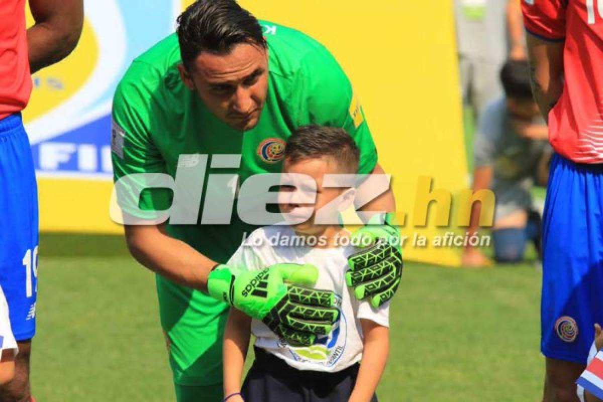 La inolvidable visita de Keylor Navas a Honduras siendo arquero del Real Madrid