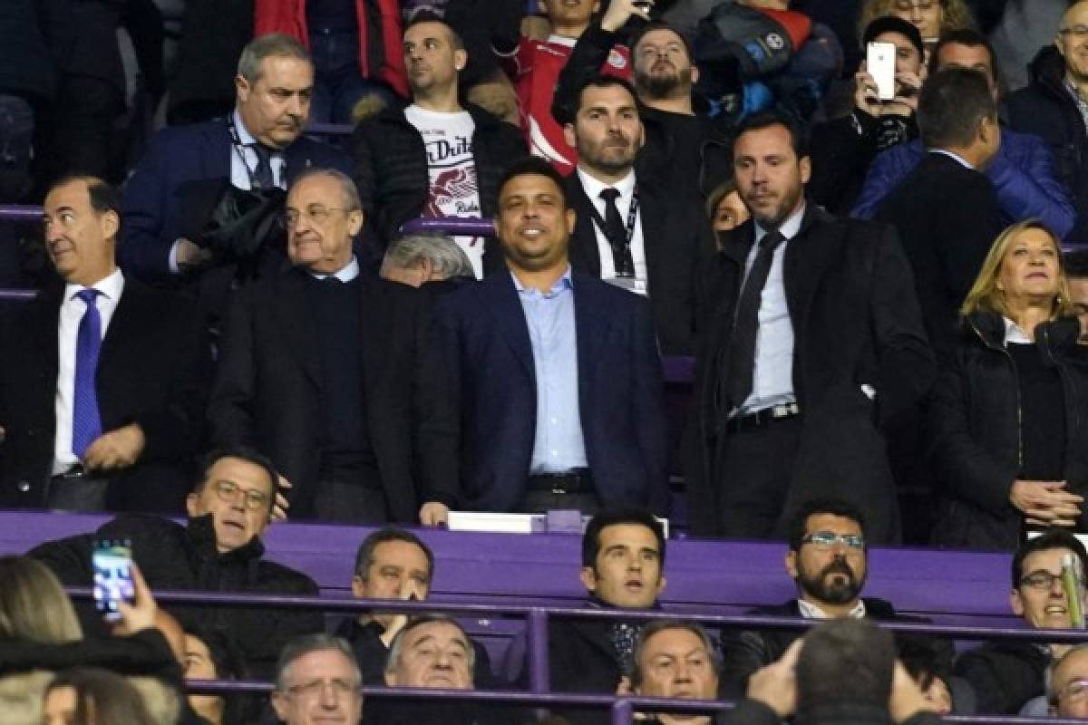 NO SE VIO EN TV: El bonito gesto de Benzema con Marcelo, la preocupación de Solari y el apagón en el estadio
