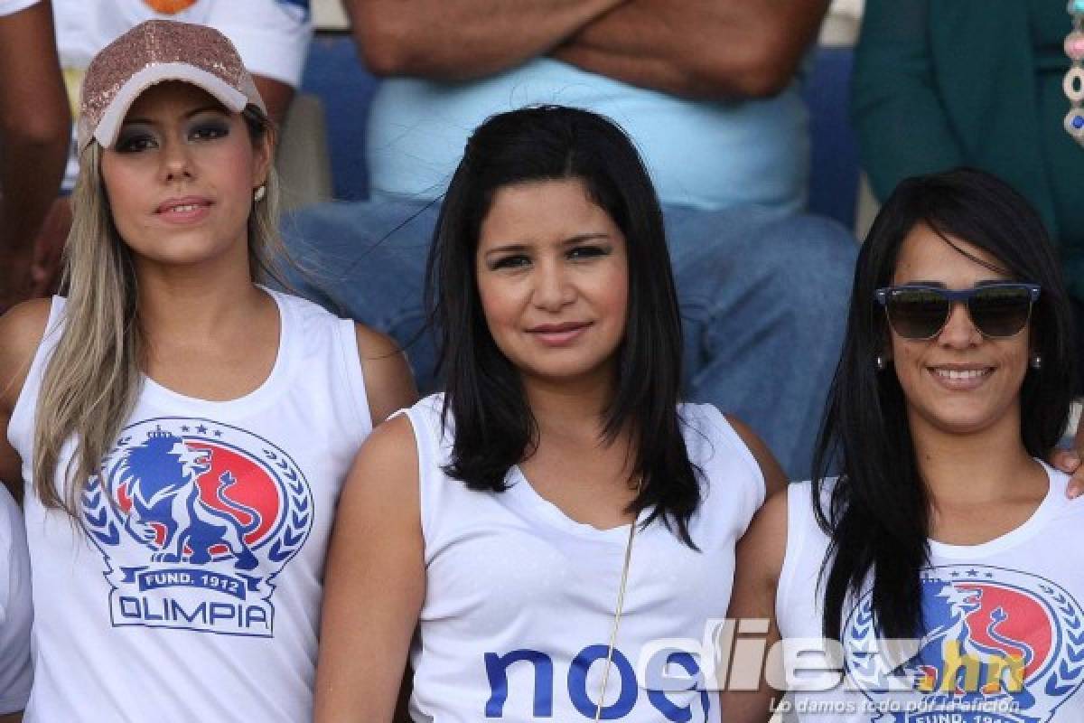 ¡Ufff! Qué bellezas.. Una hemrosa final entre Olimpia y Motagua .