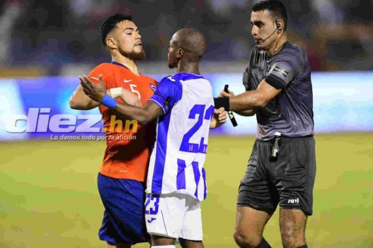 ¡Aprobados! La puntuación de los futbolistas de Honduras en el juego ante Chile