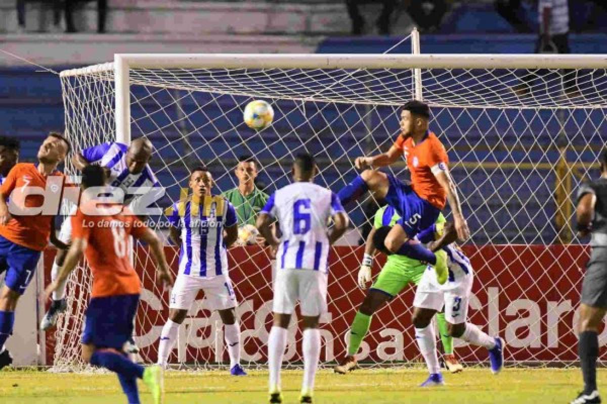 ¡Aprobados! La puntuación de los futbolistas de Honduras en el juego ante Chile