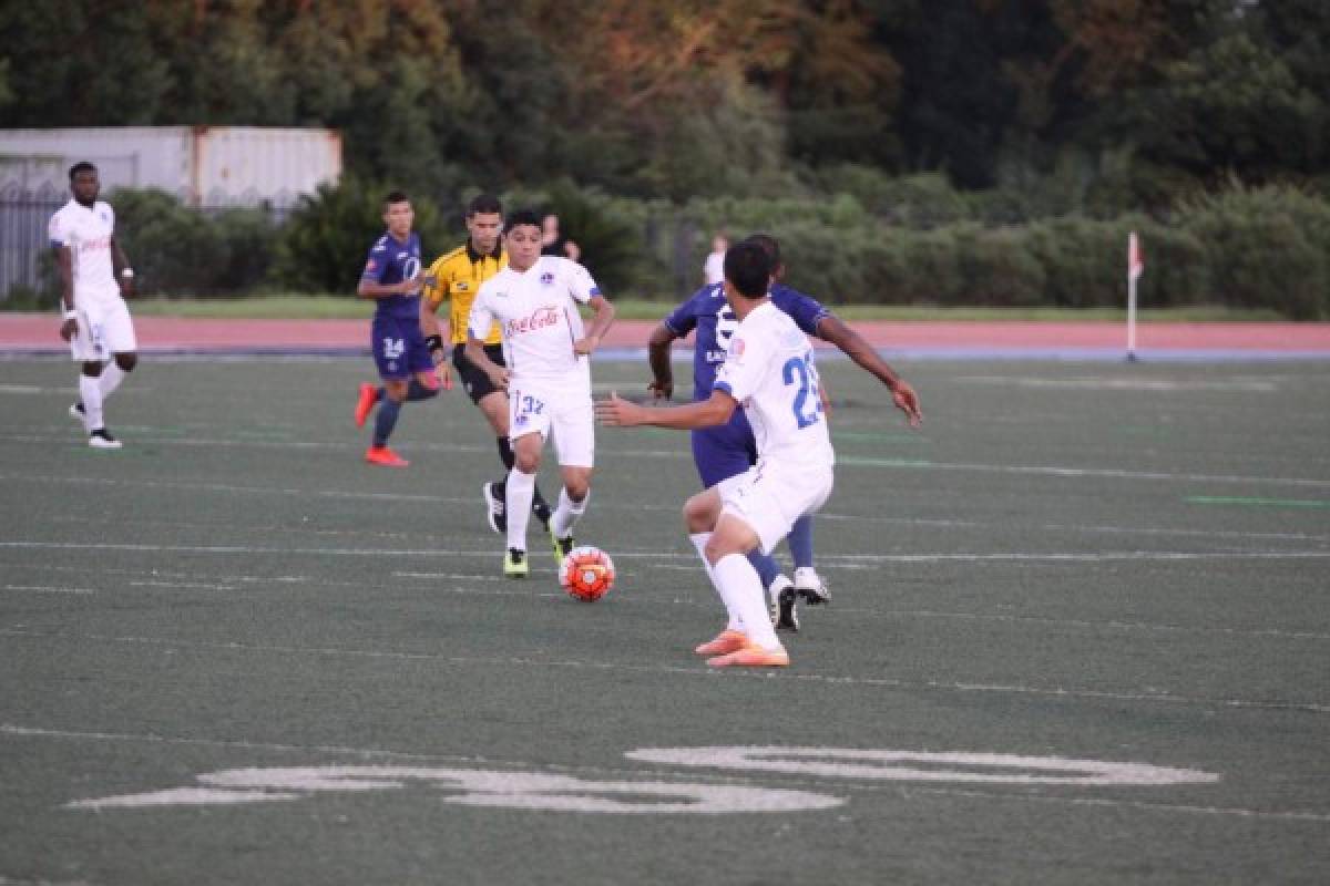 El juego Olimpia-Motagua en Nueva Orleans contado en imágenes