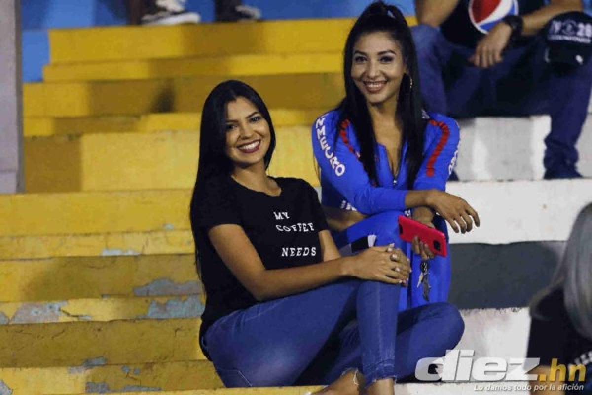 ¡Linduras! Las chicas que embellecieron el clásico entre Real España-Motagua