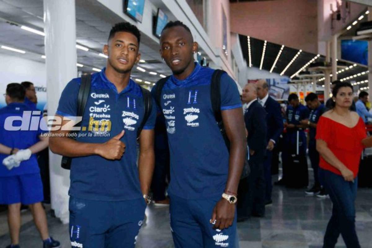 FOTOS: Selección de Honduras salió rumbo a Jamaica para su debut en Copa Oro