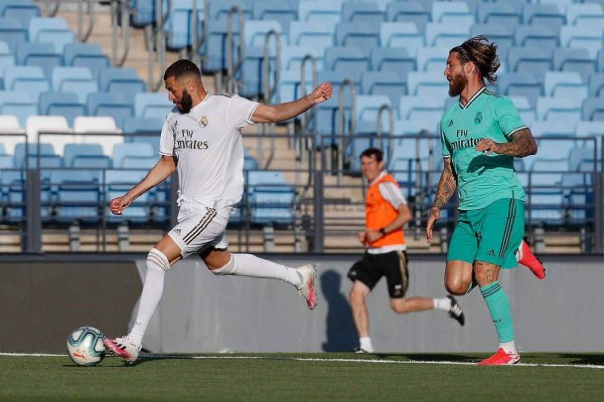 El entrenamiento del Real Madrid que se hizo viral a una semana de que vuelva la Liga Española